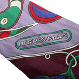 エルメス HERMES ツイリー Folklore マルチカラー シルク レディース スカーフ