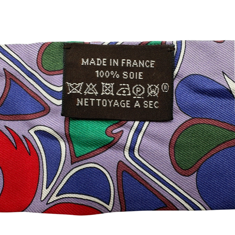 エルメス HERMES ツイリー Folklore マルチカラー シルク レディース
