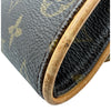 ルイ・ヴィトン LOUIS VUITTON ポシェット・ツインPM M51854 ブラウン モノグラム/レザー レディース ショルダーバッグ
