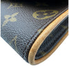 ルイ・ヴィトン LOUIS VUITTON ポシェット・ツインPM M51854 ブラウン モノグラム/レザー レディース ショルダーバッグ