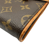 ルイ・ヴィトン LOUIS VUITTON ポシェット・フロランティーヌ M51855 ブラウン モノグラムキャンバス/レザー レディース ヒップバッグ