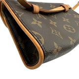ルイ・ヴィトン LOUIS VUITTON ポシェット・フロランティーヌ M51855 ブラウン モノグラムキャンバス/レザー レディース ヒップバッグ
