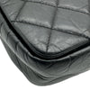 シャネル CHANEL パリボンベイフラップバッグ A67129 16番台 ブラック ゴールド金具 エイジドカーフ レディース ショルダーバッグ