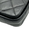 シャネル CHANEL パリボンベイフラップバッグ A67129 16番台 ブラック ゴールド金具 エイジドカーフ レディース ショルダーバッグ