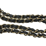 シャネル CHANEL パリボンベイフラップバッグ A67129 16番台 ブラック ゴールド金具 エイジドカーフ レディース ショルダーバッグ