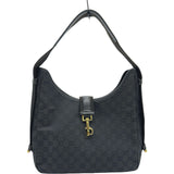 グッチ GUCCI GGキャンバス ジャッキー ハンドバッグ 92735 ブラック GGキャンバス レディース ショルダーバッグ