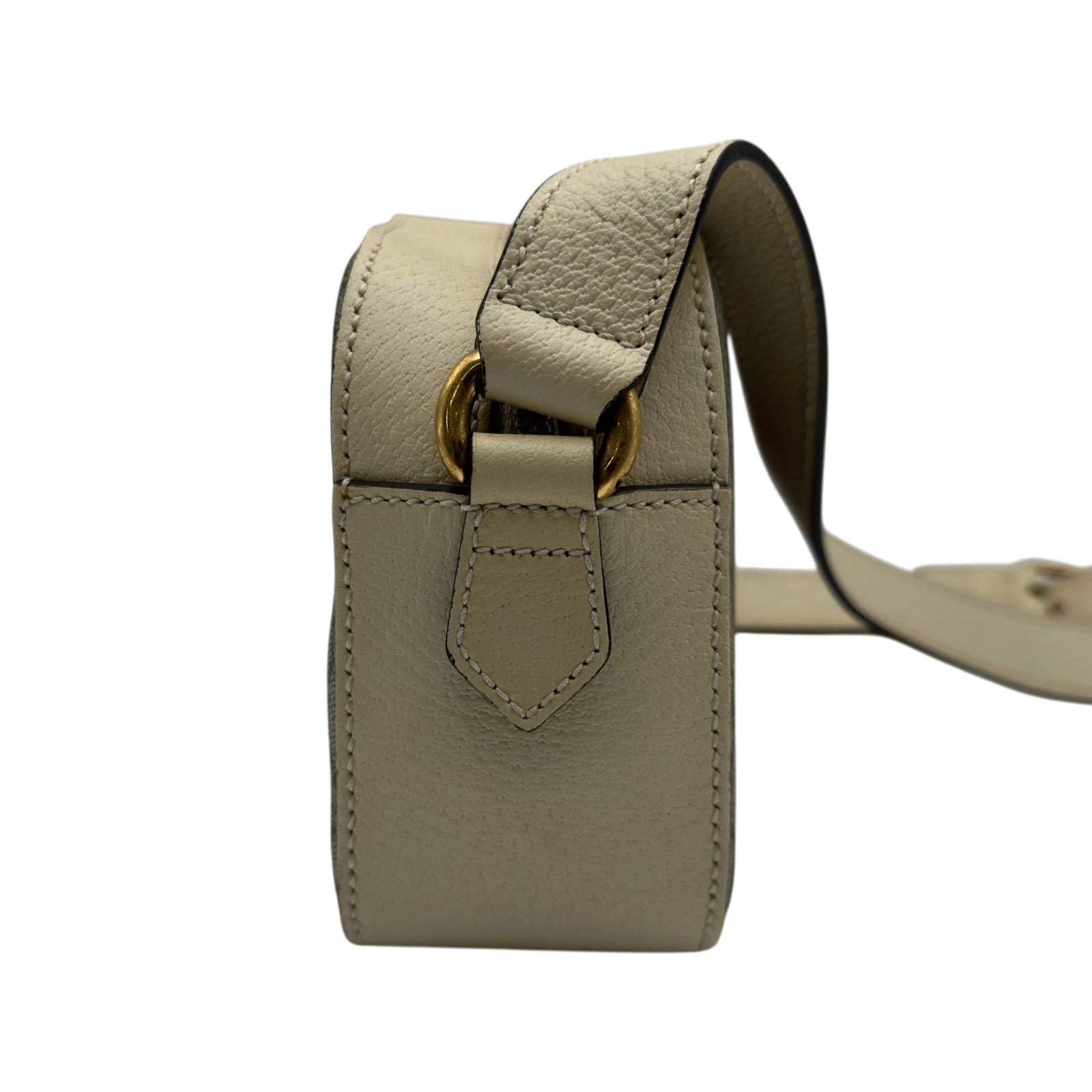GUCCI GGスプリーム カメラバッグ ショルダーバッグ ベージュ E36 グッチ GUCCI オフディア GGスプリームカメラバッグ 381064 アイボリー