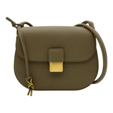 ボッテガ・ヴェネタ BOTTEGA VENETA デジレースモールショルダーバッグ カーキ カーフスキン レディース ショルダーバッグ