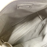 バレンシアガ BALENCIAGA ネイビーカバスXS 390346 ブラック キャンバス ユニセックス トートバッグ