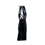 バレンシアガ BALENCIAGA ネイビーカバスXS 390346 ブラック キャンバス ユニセックス トートバッグ