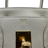 エルメス HERMES バーキン30 G刻 クレ ゴールド金具 トゴ レディース ハンドバッグ
