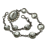 ミュウミュウ miu miu ナッパクリスタル ハンドバッグ 5BA067 ピンク ナッパーレザー レディース ショルダーバッグ