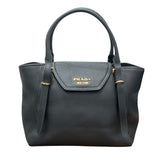 プラダ PRADA ヴィッテロフェニックス ハンドバッグ 1BA270 ブラック ヴィッテロフェニックスレザー レディース ショルダーバッグ