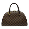 ルイ・ヴィトン LOUIS VUITTON リベラMM N41434 ブラウン ダミエ/レザー レディース ハンドバッグ