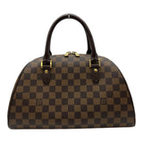 ルイ・ヴィトン LOUIS VUITTON リベラMM N41434 ブラウン ダミエ/レザー レディース ハンドバッグ