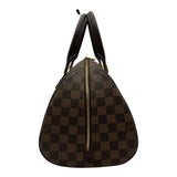 ルイ・ヴィトン LOUIS VUITTON リベラMM N41434 ブラウン ダミエ/レザー レディース ハンドバッグ