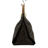 ルイ・ヴィトン LOUIS VUITTON アーツィーMM M40249 ブラウン モノグラム/レザー レディース ショルダーバッグ