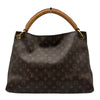 ルイ・ヴィトン LOUIS VUITTON アーツィーMM M40249 ブラウン モノグラム/レザー レディース ショルダーバッグ