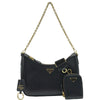 プラダ PRADA Re-Edition2005 バッグ 1BH204 ブラック ゴールド金具 サフィアーノ レディース ショルダーバッグ