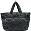 シャネル CHANEL コココクーントートTGM 14番台 ブラック シルバー金具 ナイロン レディース