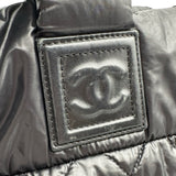 シャネル CHANEL コココクーントートTGM 14番台 ブラック シルバー金具 ナイロン レディース