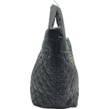 シャネル CHANEL コココクーントートTGM 14番台 ブラック シルバー金具 ナイロン レディース