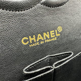 シャネル CHANEL マトラッセ25 アイコンプリント A01112 7番台 ブラック ゴールド金具 コットン レディース ショルダーバッグ