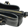コーチ COACH ミニセージ キャリーオール F28977 ブラック レザー レディース ハンドバッグ ショルダーバッグ