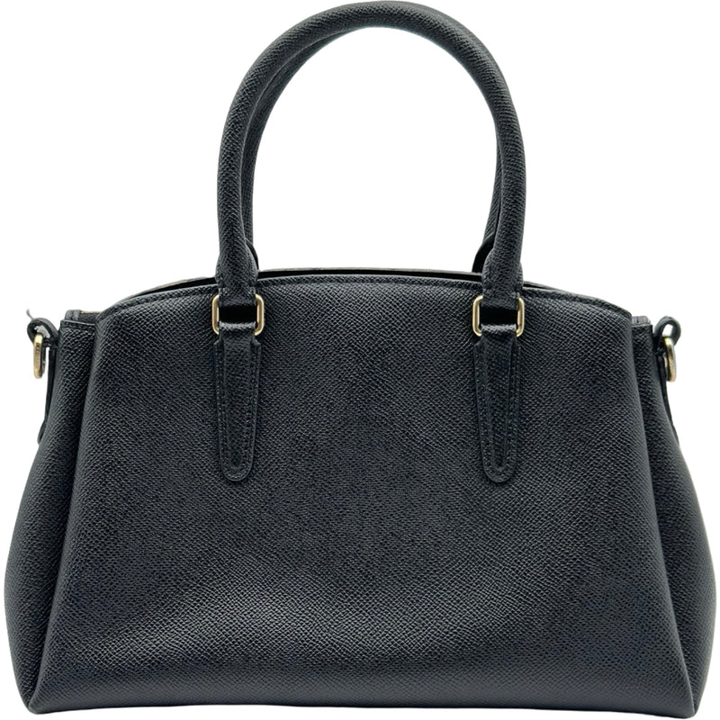 コーチ COACH ミニセージ キャリーオール F28977 ブラック レザー