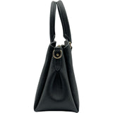 コーチ COACH ミニセージ キャリーオール F28977 ブラック レザー レディース ハンドバッグ ショルダーバッグ