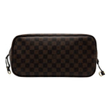 ルイ・ヴィトン LOUIS VUITTON ネヴァーフルMM N41358 ブラウン ダミエ/レザー レディース トートバッグ
