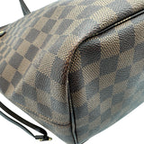 ルイ・ヴィトン LOUIS VUITTON ネヴァーフルMM N41358 ブラウン ダミエ/レザー レディース トートバッグ