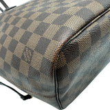 ルイ・ヴィトン LOUIS VUITTON ネヴァーフルMM N41358 ブラウン ダミエ/レザー レディース トートバッグ