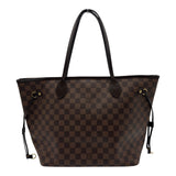 ルイ・ヴィトン LOUIS VUITTON ネヴァーフルMM N41358 ブラウン ダミエ/レザー レディース トートバッグ