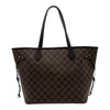 ルイ・ヴィトン LOUIS VUITTON ネヴァーフルMM N41358 ブラウン ダミエ/レザー レディース トートバッグ