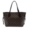 ルイ・ヴィトン LOUIS VUITTON ネヴァーフルPM N41359 ブラウン ダミエ/レザー レディース トートバッグ
