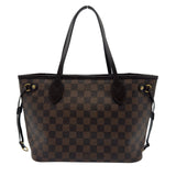 ルイ・ヴィトン LOUIS VUITTON ネヴァーフルPM N41359 ブラウン ダミエ/レザー レディース トートバッグ