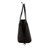 ルイ・ヴィトン LOUIS VUITTON ネヴァーフルPM N41359 ブラウン ダミエ/レザー レディース トートバッグ