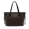 ルイ・ヴィトン LOUIS VUITTON ネヴァーフルPM N41359 ブラウン ダミエ/レザー レディース トートバッグ