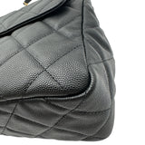 シャネル CHANEL マトラッセ チェーンホーボー ショルダーバッグ AS3693 ブラック ゴールド金具 キャビアスキン レディース ショルダーバッグ