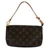 ルイ・ヴィトン LOUIS VUITTON ポシェット・アクセソワール M51980 ブラウン モノグラム/レザー レディース ハンドバッグ