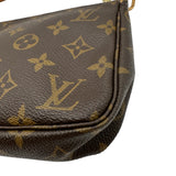 ルイ・ヴィトン LOUIS VUITTON ポシェット・アクセソワール M51980 ブラウン モノグラム/レザー レディース ハンドバッグ