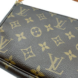 ルイ・ヴィトン LOUIS VUITTON ポシェット・アクセソワール M51980 ブラウン モノグラム/レザー レディース ハンドバッグ