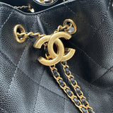 シャネル CHANEL CHANEL25 ミディアムバッグ AS5311 グラック ゴールド金具 キャビアスキン レディース ショルダーバッグ
