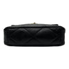 シャネル CHANEL CHANEL19 ラージバッグ AS1161 29番台 ブラック ゴールド/シルバー金具 シャイニーラムスキン レディース ショルダーバッグ