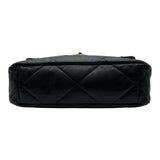 シャネル CHANEL CHANEL19 ラージバッグ AS1161 29番台 ブラック ゴールド/シルバー金具 シャイニーラムスキン レディース ショルダーバッグ
