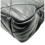 シャネル CHANEL CHANEL19 ラージバッグ AS1161 29番台 ブラック ゴールド/シルバー金具 シャイニーラムスキン レディース ショルダーバッグ