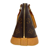 ルイ・ヴィトン LOUIS VUITTON アルマBB M53152 ブラウン モノグラムキャンバス　×レザー レディース ハンドバッグ