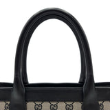 グッチ GUCCI GGキャンバス ハンドバッグ 505673 ブラック GGキャンバス/レザー レディース ハンドバッグ