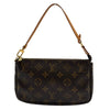 ルイ・ヴィトン LOUIS VUITTON ポシェット・アクセソワール M51980 ブラウン モノグラム/レザー レディース ハンドバッグ